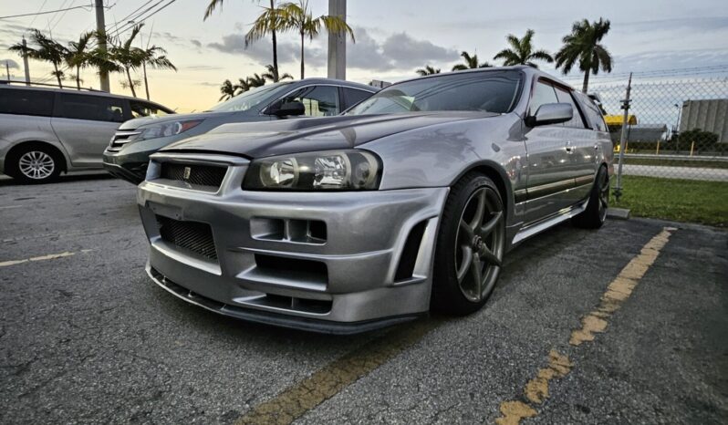 
								1998 Nissan Stagea RS With A R34 Front End Conversion full									